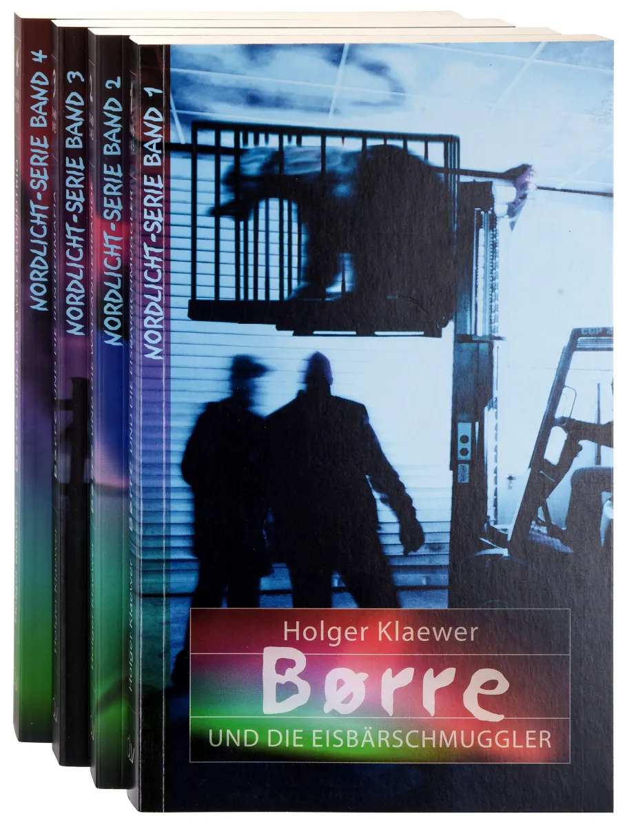 Buchpaket Nordlicht-Serie (Børre) - Band 1-4