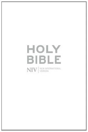 Anglais, Bible de mariage, New International Version - blanche, avec boîtier