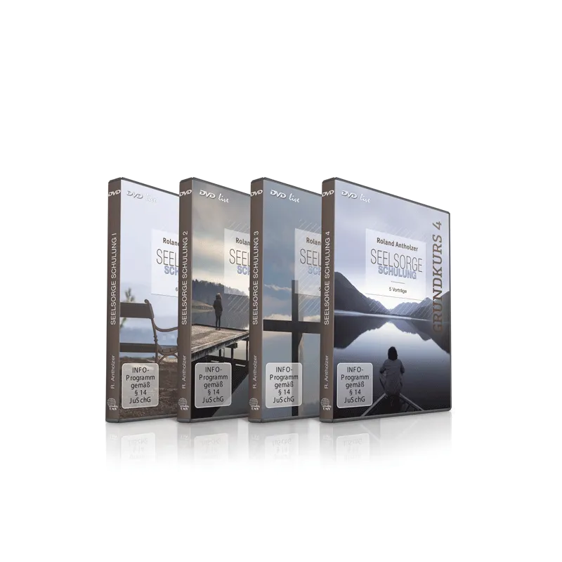 Grundkurs Seelsorge Set 1-4 - Seelsorge Schulung GK 1-4