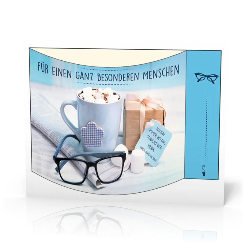 Aufstell Karte Besonderer Mensch