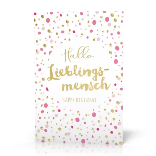 Doppelkarte Lieblingsmensch