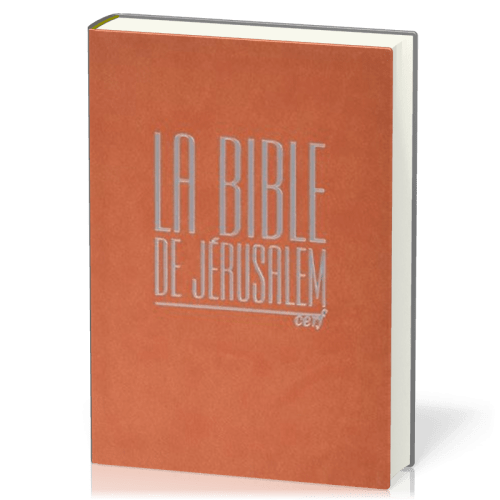 Bible de Jérusalem - souple, fauve, avec notes intégrales