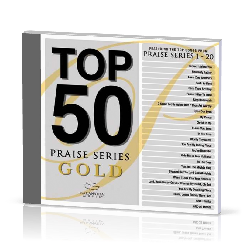 Top 50 Praise Series Gold - CD