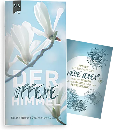 Der offene Himmel - Die beste Botschaft der Welt ansprechend weitergeben: Faltkarte mit...