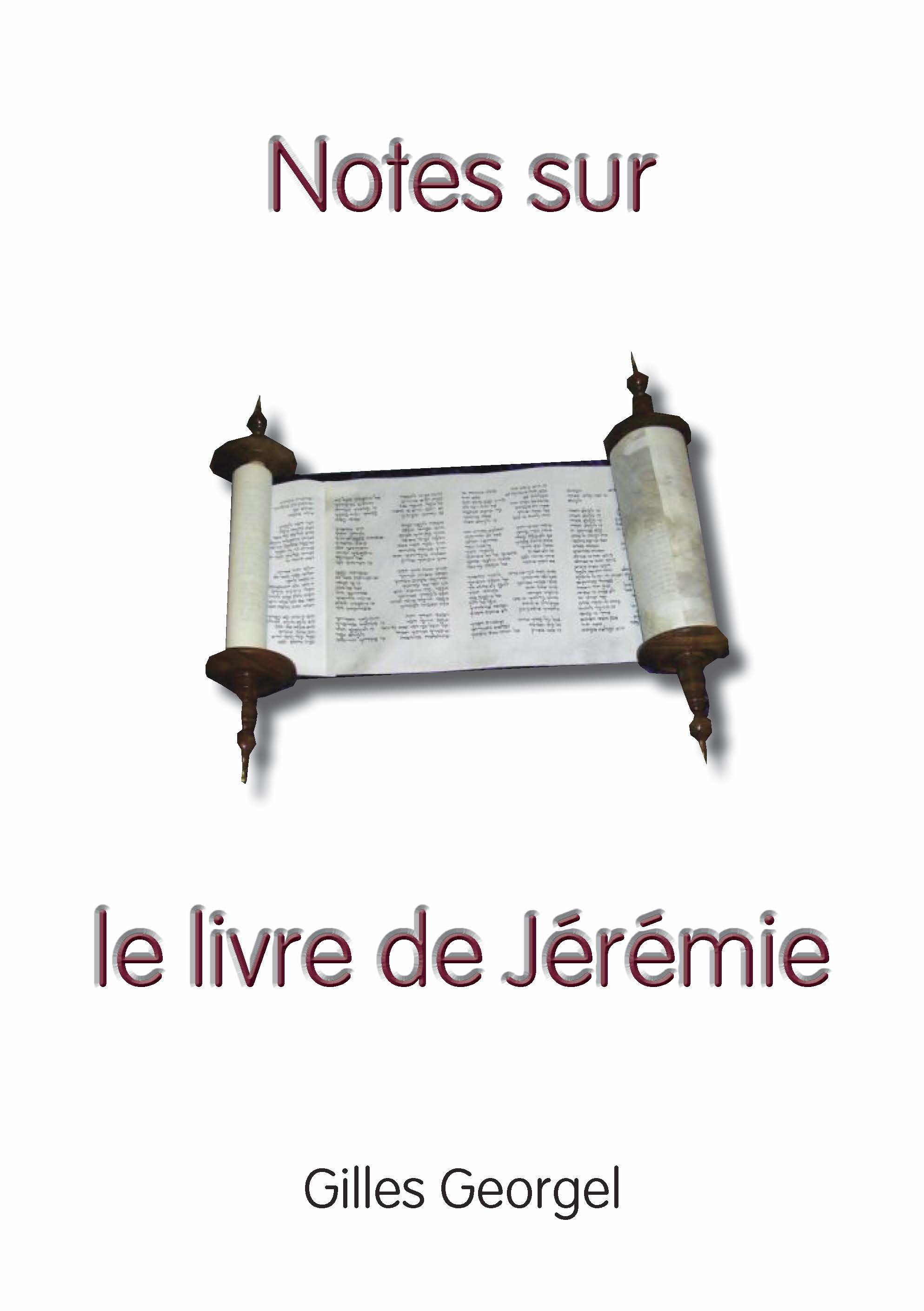 Notes sur le livre de Jérémie - Pdf