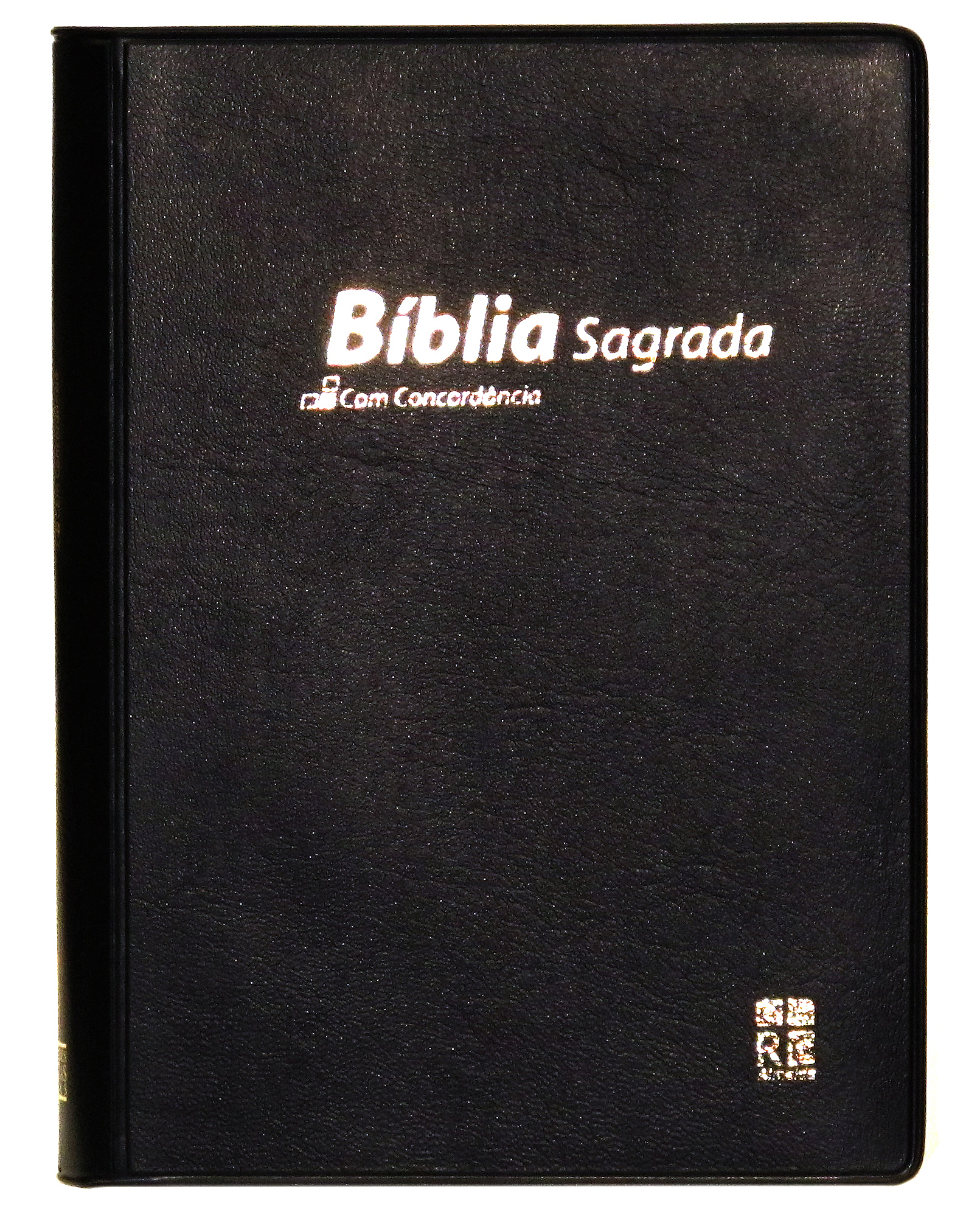 Portugais, Bible Almeida RC, DN42CP plastique souple noire + concordance - Almeida Revista e Corrigida Edição 95