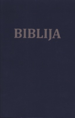Croate, Bible, brochée - bleue ou noire