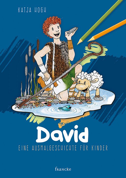 David - Ein Ausmalgeschichte für Kinder