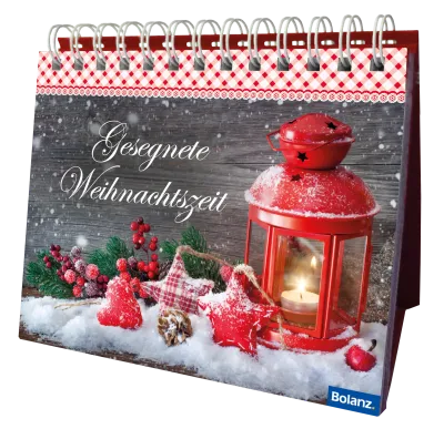 Postkarten Aufstellbuch Gesegnete Weihnachtszeit