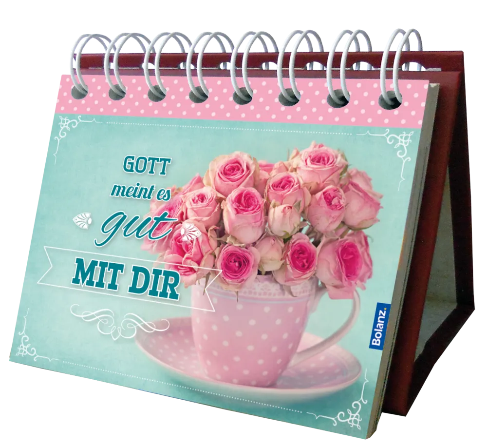 Postkarten Aufstellbuch Gott meint es gut mit dir