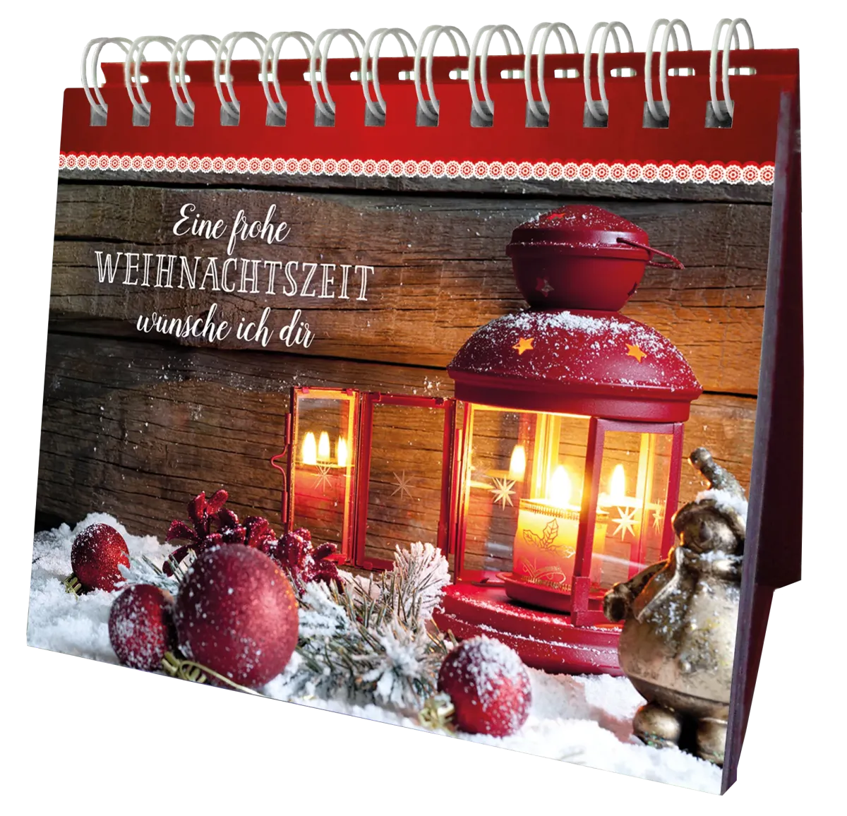 Aufstellbuch Eine frohe Weihnachtszeit wünsch ich dir