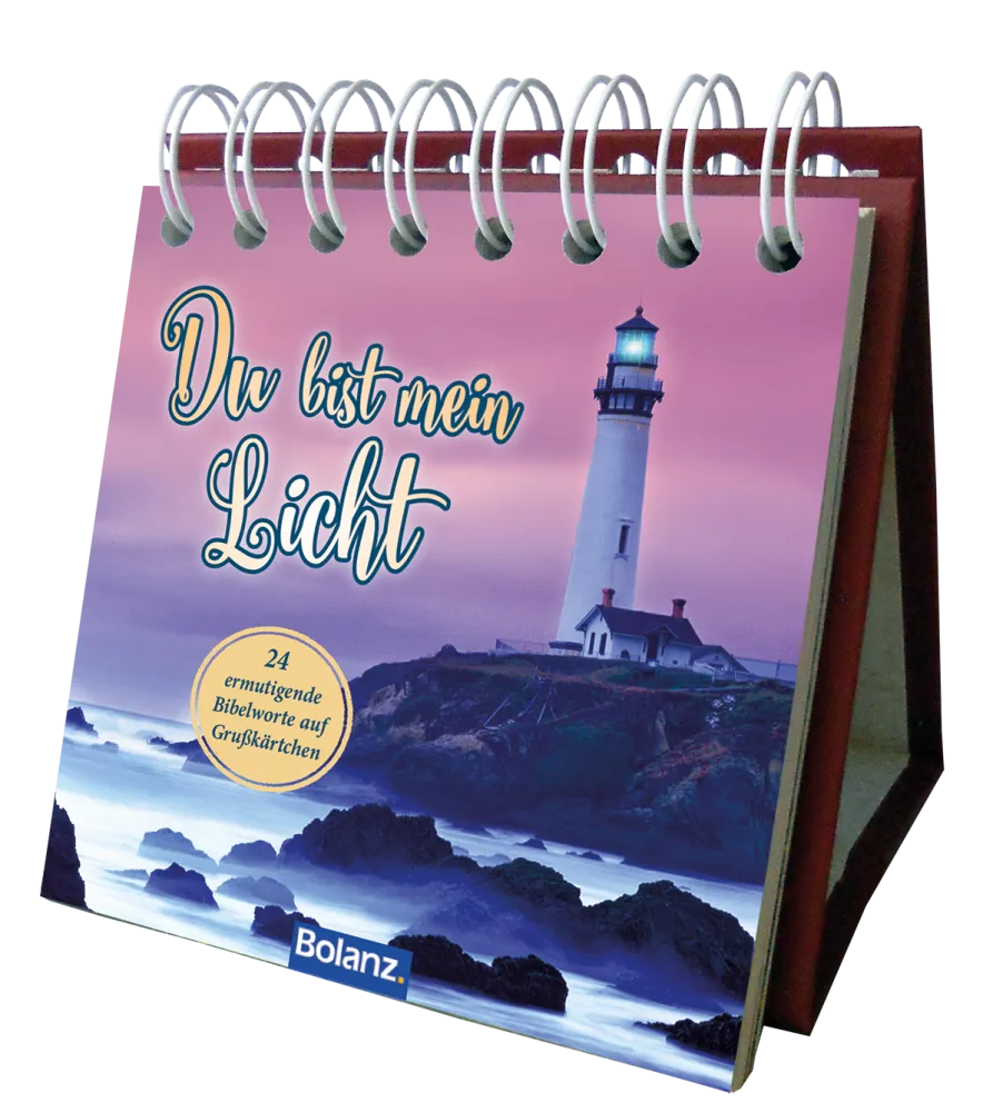 Mini Aufstellbuch Du bist mein Licht