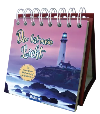 Mini Aufstellbuch Du bist mein Licht