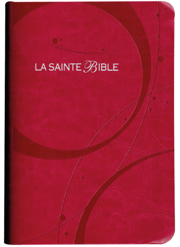 Bible Segond 1910, rouge - couverture souple, tranche argent