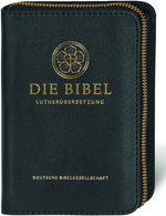 Lutherbibel rev. 2017 mit Apokryphen - Senfkornausgabe, Leder, Goldschnitt, Reissverschluss