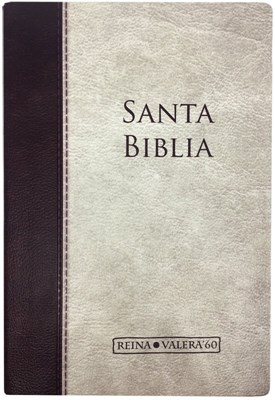Espagnol, Bible Reina Valera 1960, similicuir, duo brun/crème