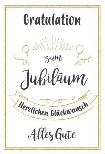 Doppelkarte Gratulation