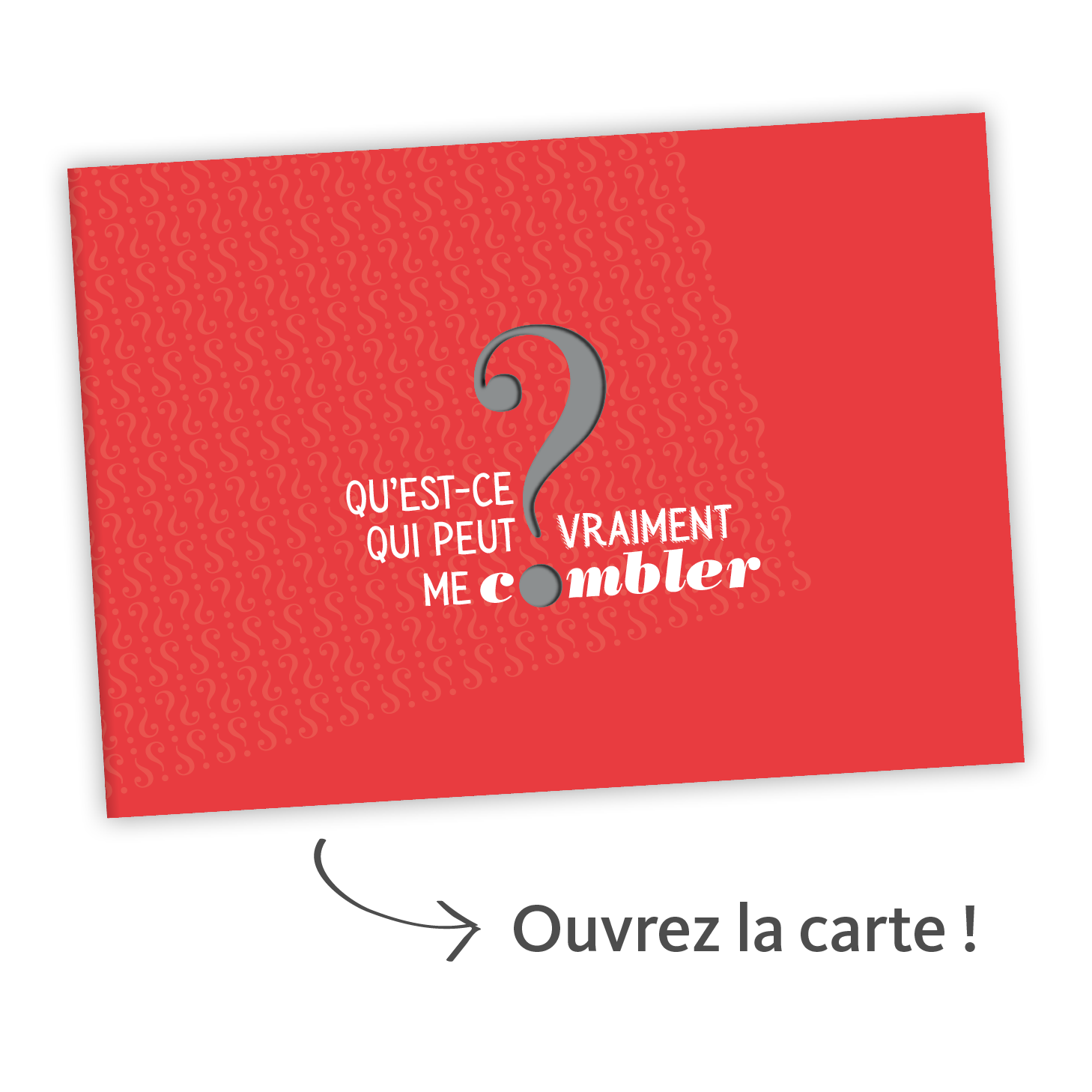 Qu Est Ce Qui Peut Vraiment Me Combler Carte Surprise