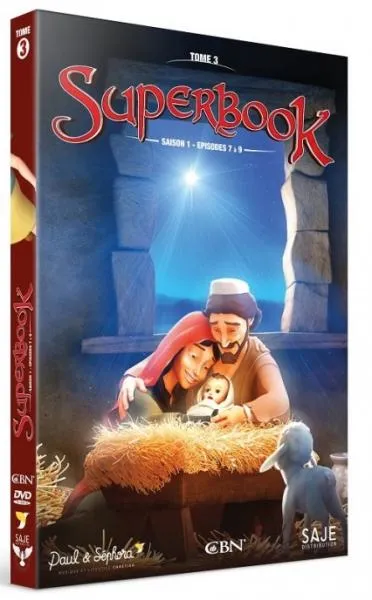 Superbook T.03 - [DVD] saison 1, épisodes 7 à 9