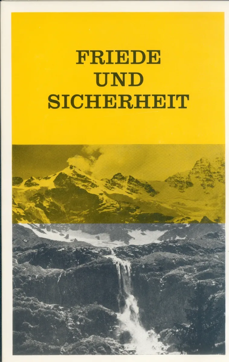 Friede und Sicherheit