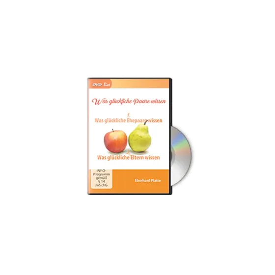 Was glückliche Ehepaare wissen - Was glückliche Eltern wissen - DVD