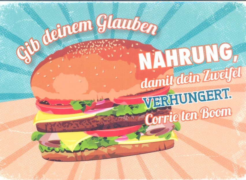 PK BURGER 12 STÜCK - POSTKARTE