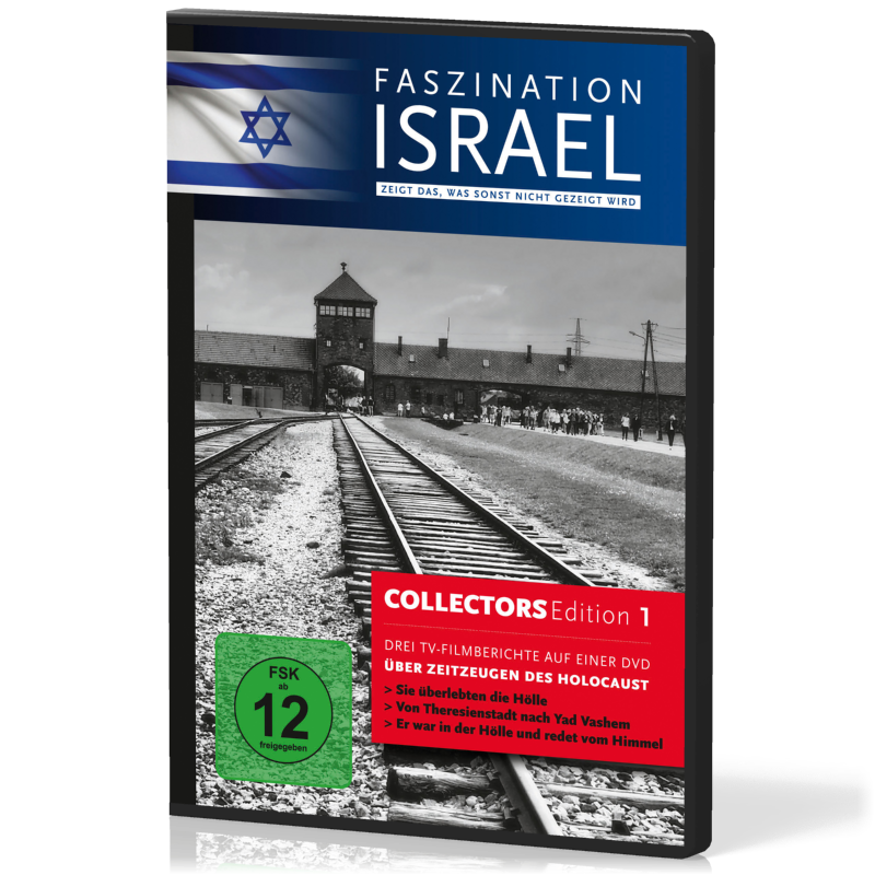 Über Zeitzeugen des Holocaust DVD - drei TV-Filmberichte. Reihe Faszination Israel Collectors Edition 1