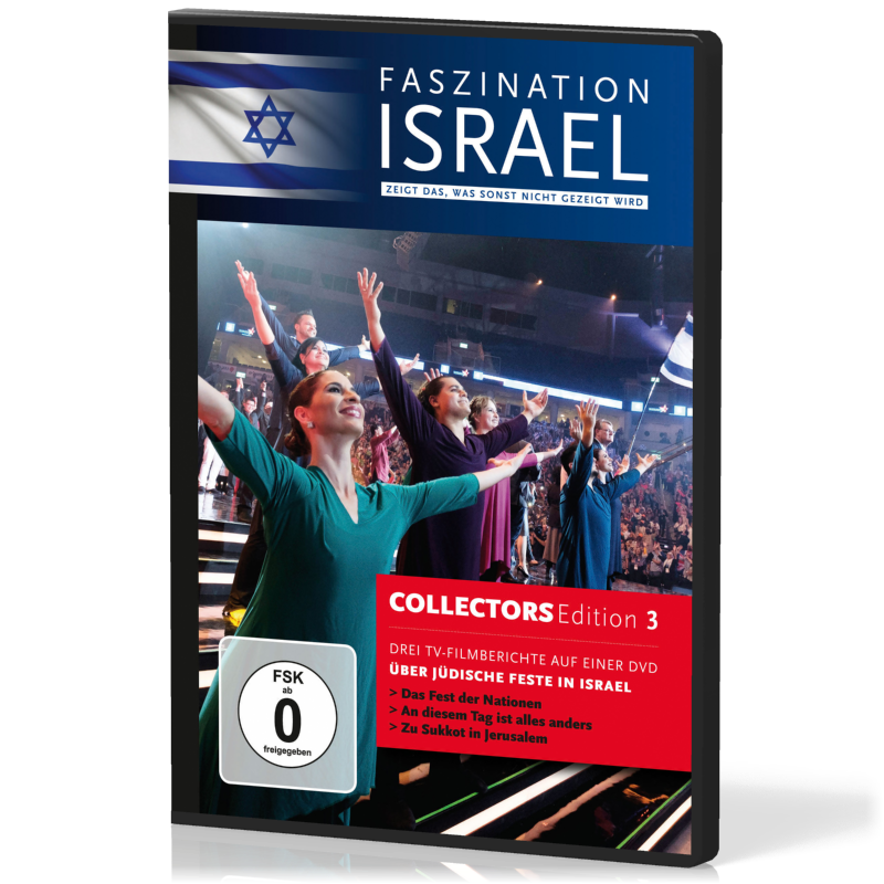 Über jüdische Feste in Israel DVD - drei TV-Filmberichte. Reihe Faszination Israel Collectors Edition 3