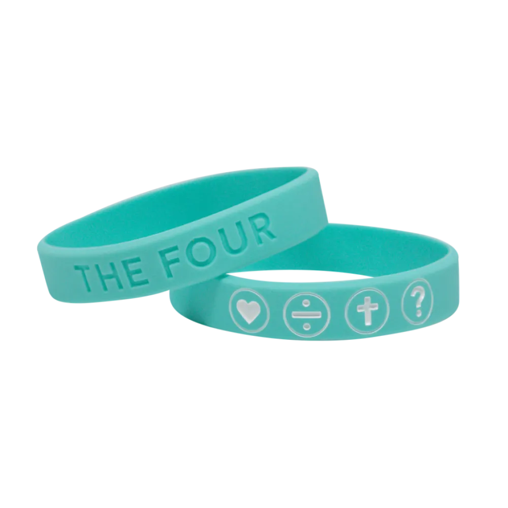 The Four - Armband mint 180 mm