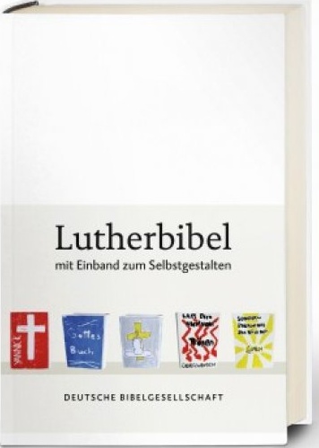 Allemand, Bible Luther 2017 avec deutérocanoniques, poche, rigide, blanc