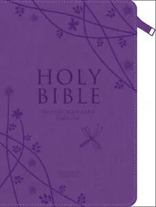 Anglais, Bible, English Standard Version, ESV, compact, violet, fermeture éclair