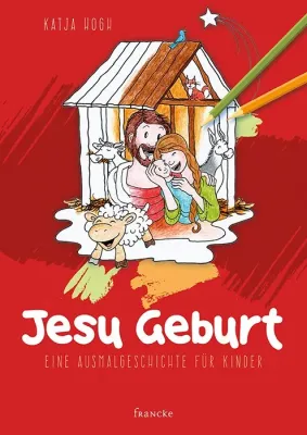 Jesus Geburt - Malbuch