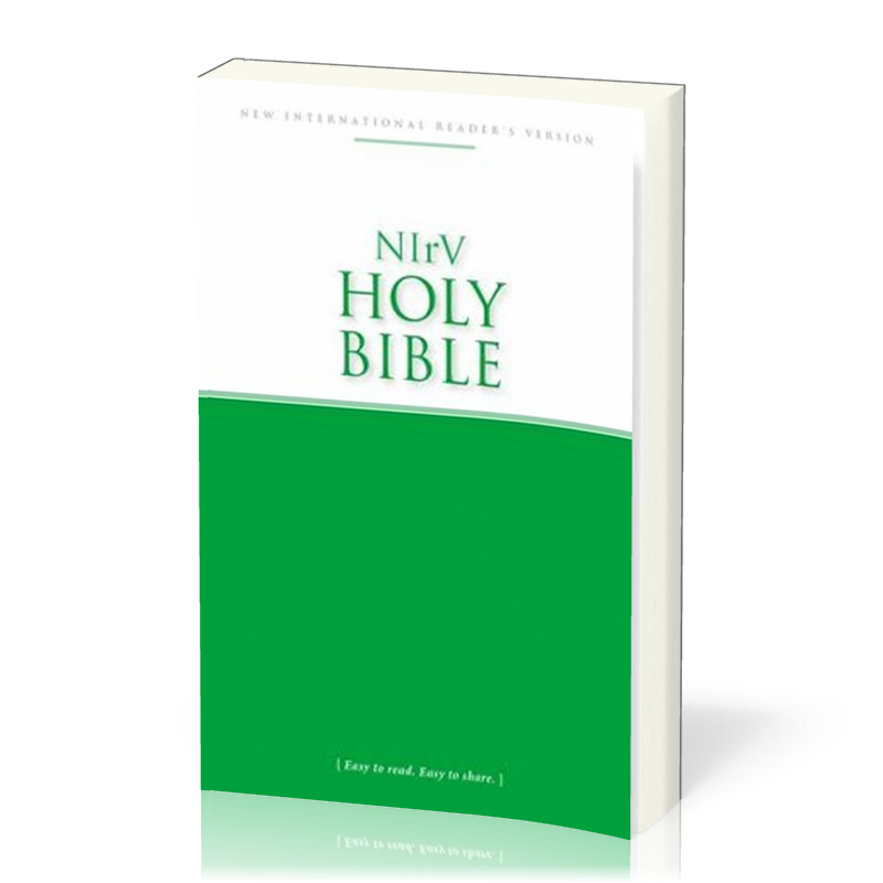 Anglais, Bible NIrV, low-cost
