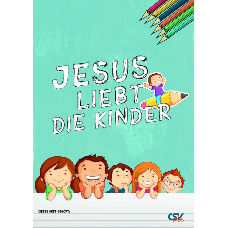 Jesus liebt die Kinder - Ausmalheft