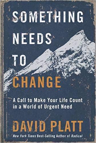 Something Needs to Change - A Call to Make Your Life Count in a World of Urgent Need. Professional & Vocational