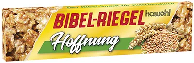 Hoffnung-Bibel-Riegel (24 Bibel-Karten) - in Karton-Etui mit Magnetverschluss