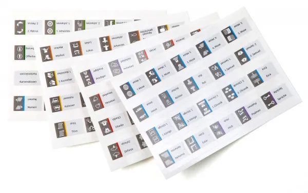 Bibel-Griffregister - mit Symbolen