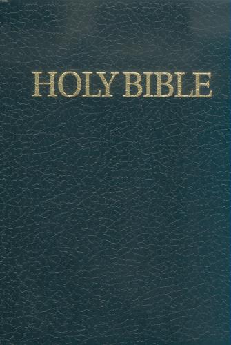 Anglais, Bible KJV rigide bleue, petit modèle (Royal Ruby Text) - [King James Version]