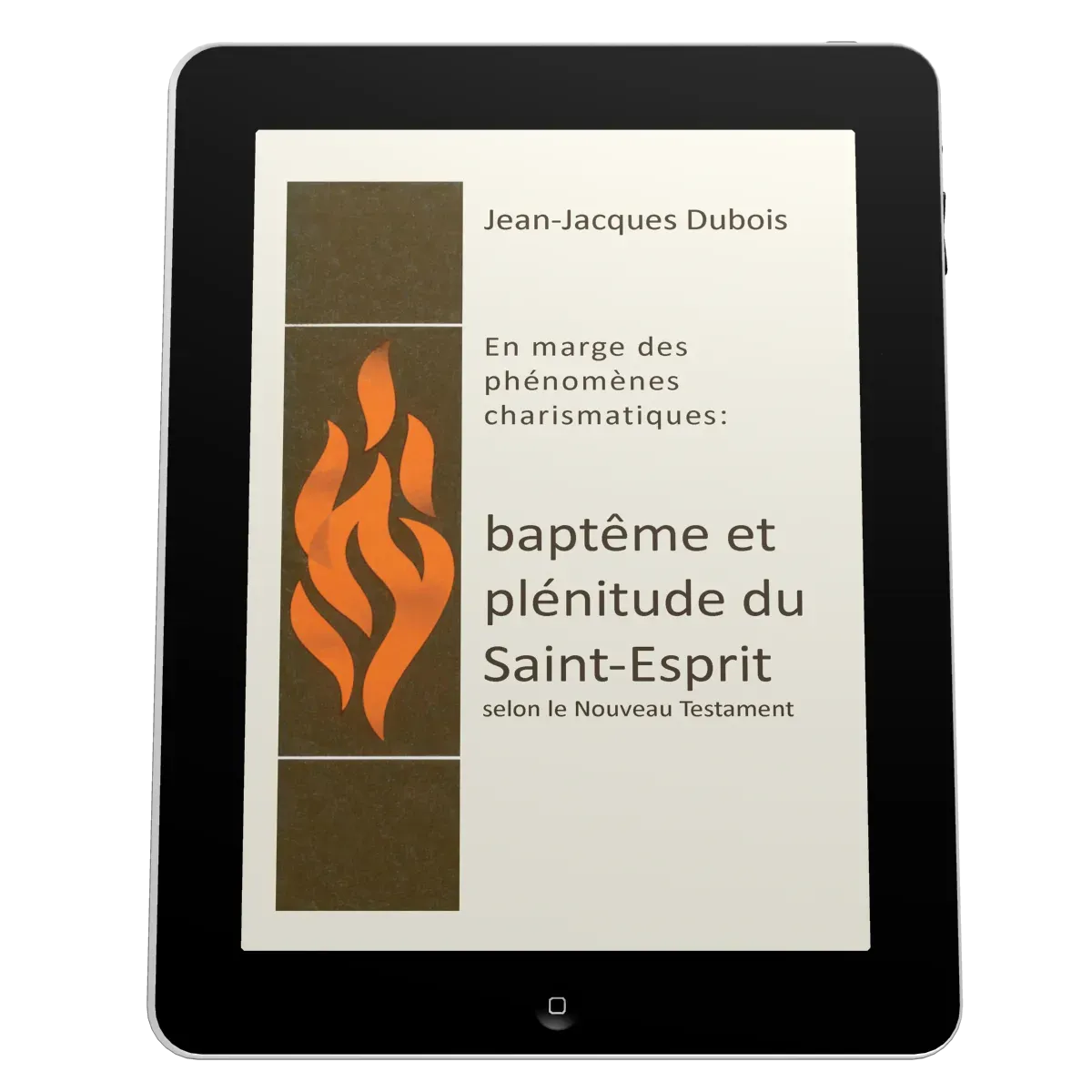 Baptême et plénitude du Saint-Esprit - En marge des phénomènes chrarismatiques - ebook
