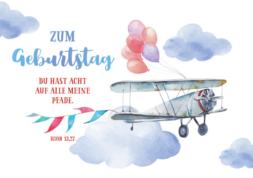 Doppelkarte Doppeldecker