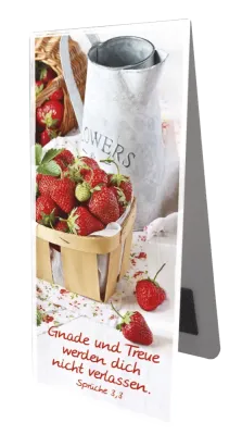Magnet Lesezeichen Erdbeeren