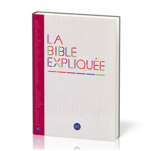 Bible expliquée, Bible d'étude (La) - Édition protestante