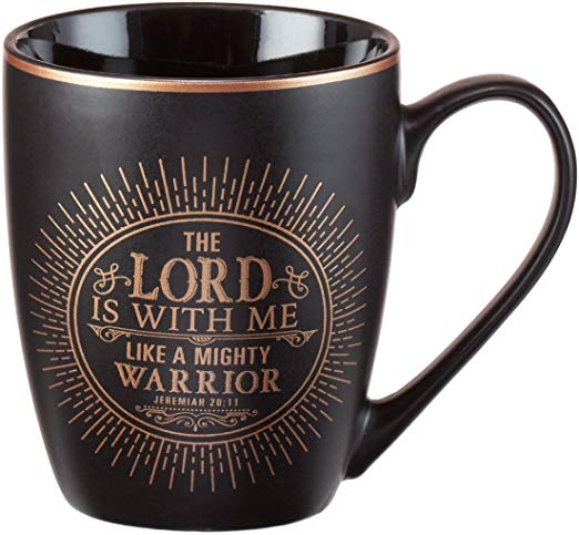 Tasse - The Lord is with me Like a mighty Warrior - ca. 355ml