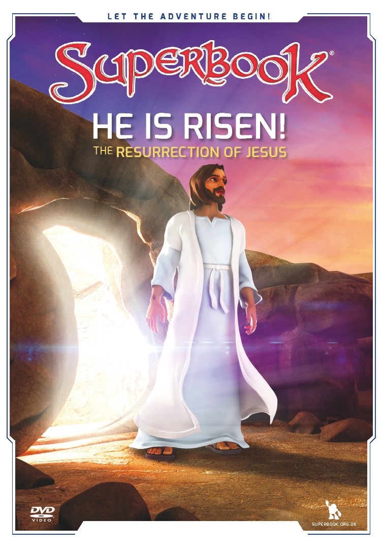 Superbook: He Is Risen! - DVD, Season 1 Episode 11, English Version