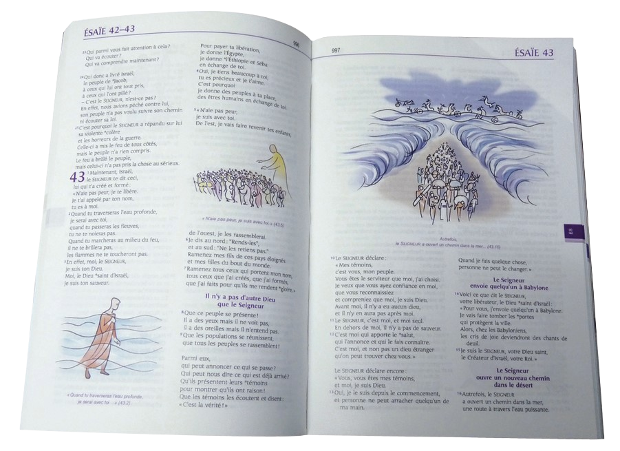 Bible Parole de Vie, illustrée - couverture souple
