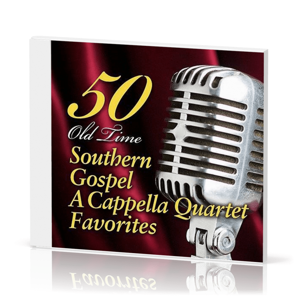 50 Old time Southern Gospel, A Capella Quartet Favorites - 3 CD