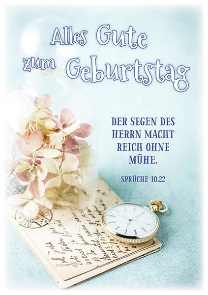 Doppelkarte Vintage Postkarte