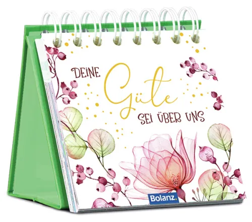 Mini Aufstellbuch Deine Güte über uns