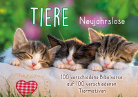 Neujahrslose 100 Stück Tiere