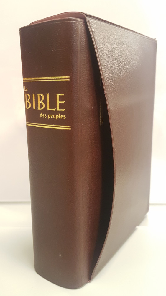 Bible des peuples (La) - brochée, coffret vinyl bordeaux